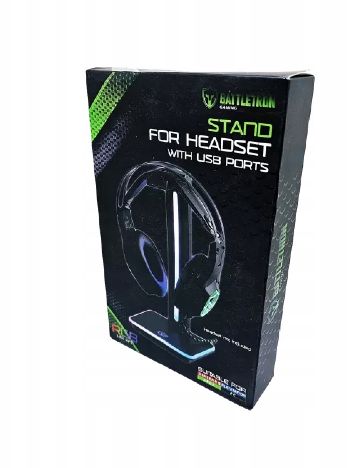 Suport pentru casti Battletron, negru