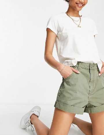 Pantaloni scurti ASOS, verde