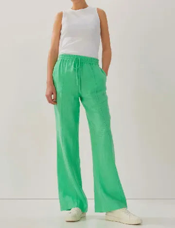 Pantaloni Someday, verde