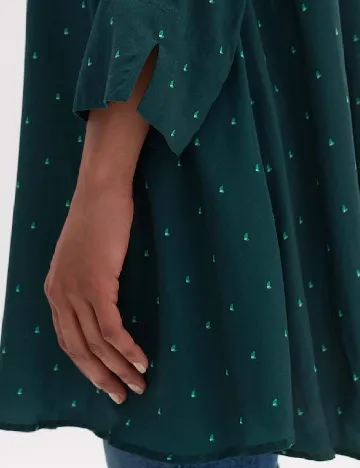 Camasa Oversize Opus, verde