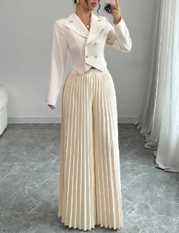 Compleu SHEIN, bej/crem