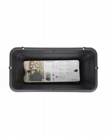 Jardinieră cu scară ACTION, negru