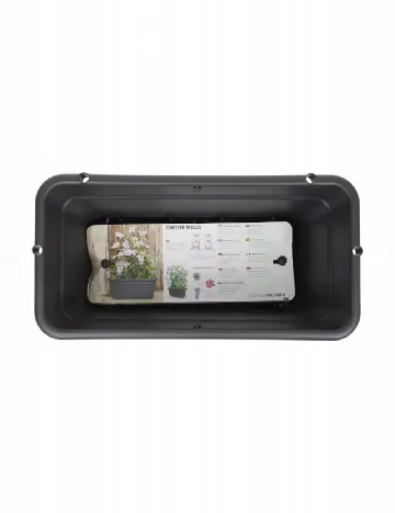 Jardinieră cu scară ACTION, negru