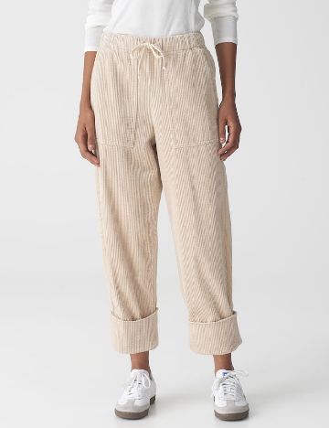 Pantaloni Opus, ecru