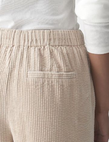 Pantaloni Opus, ecru