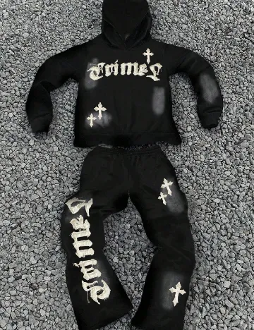 Compleu Shein Kids, negru