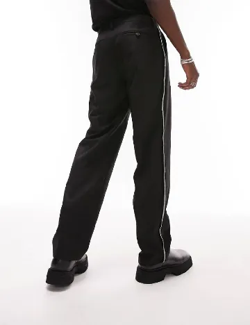 Pantaloni Topman, negru