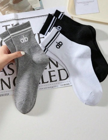 Set sosete 6 perechi SHEIN, mix culori