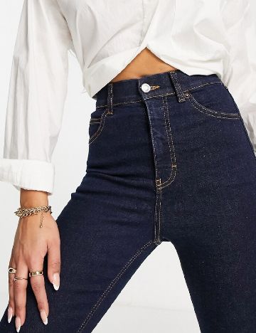 Blugi Top Shop, bleumarin