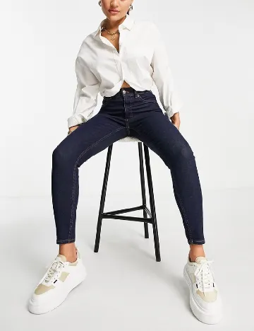 Blugi Top Shop, bleumarin