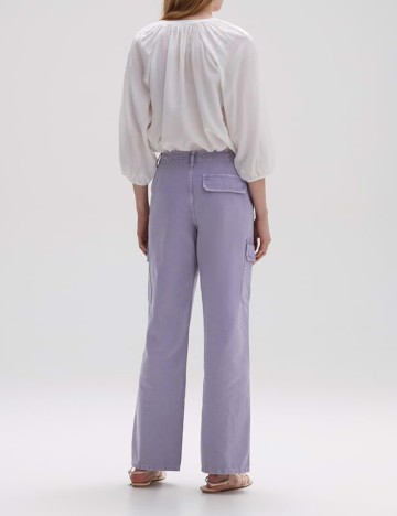 Pantaloni Opus, lila
