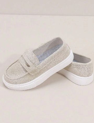 Mocasini Shein Kids, bej