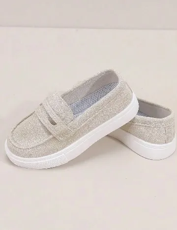 Mocasini Shein Kids, bej