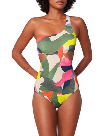 Costum de baie Triumph, mix culori