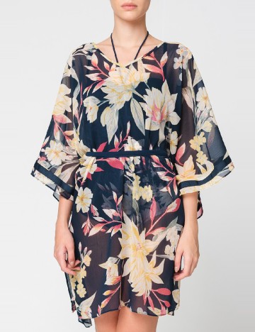 Poncho Triumph, floral