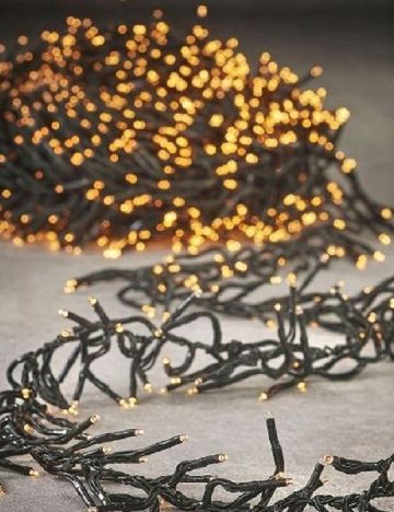 Instalatie pentru exterior, 14 m, 720 LED-uri Luxuriance Lights, alb cald