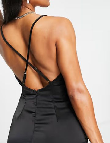 Rochie lunga NAANAA, negru