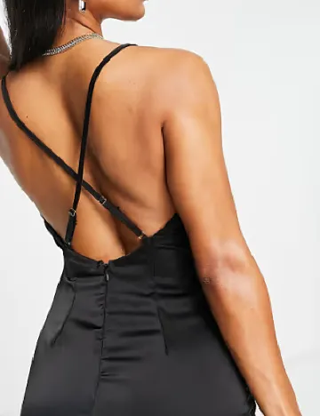 Rochie lunga NAANAA, negru