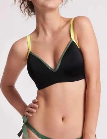 Sutien de baie Sloggi by Triumph Plus Size, negru