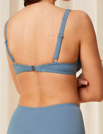 Sutien de baie Triumph, albastru