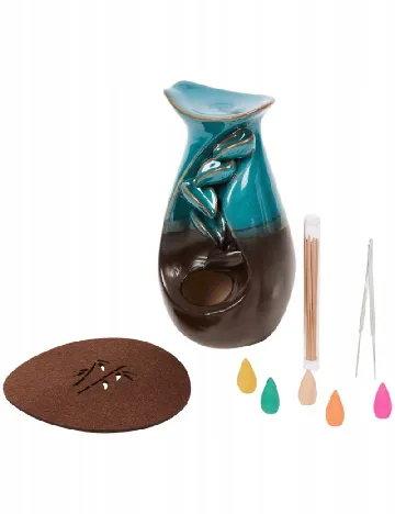 Arzator de tamaie ceramic Deluxa, mix culori