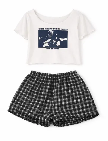 Pijama SHEIN, mix culori