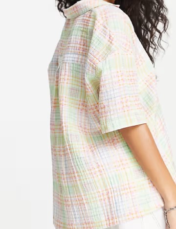 Camasa Oversize Top Shop, mix culori