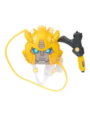 Pistol cu apa cu rezervor tip ghiozdan ACTION, galben