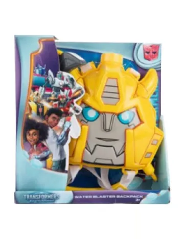 Pistol cu apa cu rezervor tip ghiozdan ACTION, galben