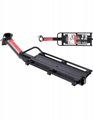 Suport spate pentru bicicletă Walfort, negru