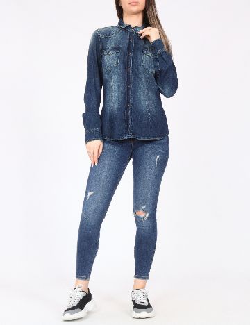 Camasa Zara, albastru