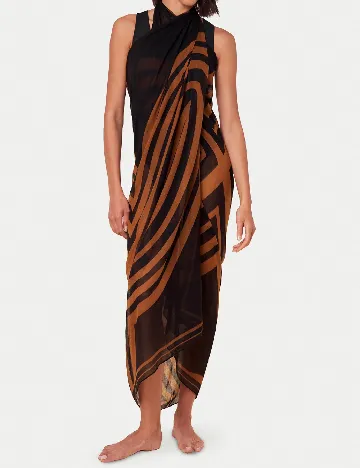 Esarfa de plaja Triumph, maro