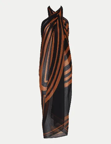 Esarfa de plaja Triumph, maro