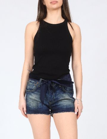 Pantaloni scurti Zara, albastru