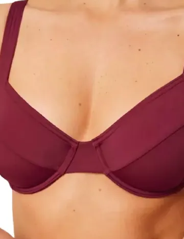 Sutien de baie Triumph, visiniu