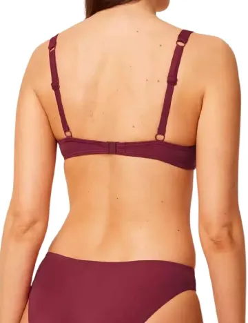 Sutien de baie Triumph, visiniu