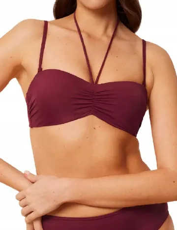 Sutien de baie Triumph, visiniu