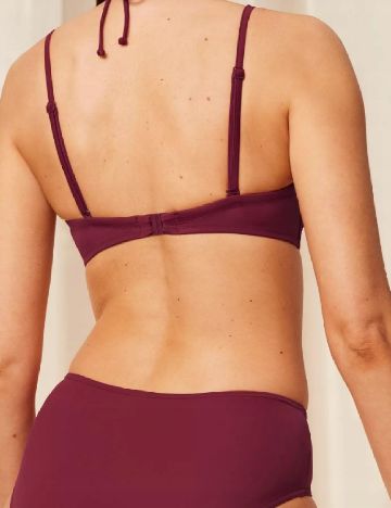 Sutien de baie Triumph, visiniu