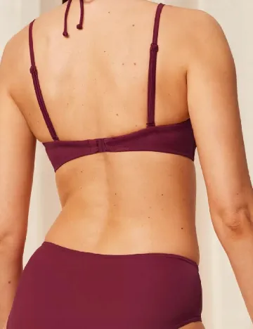 Sutien de baie Triumph, visiniu