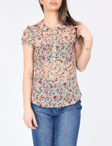 Camasa Zara, floral print