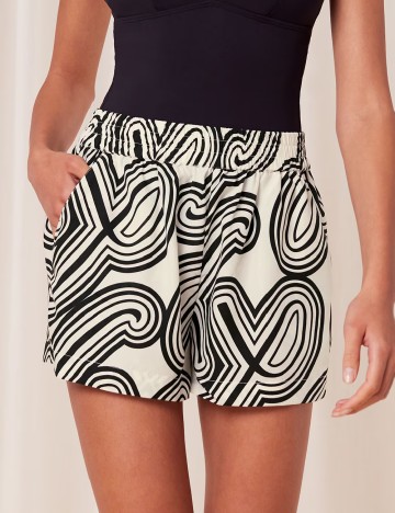 Pantaloni scurti Triumph, alb