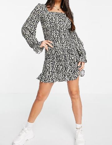 Rochie scurta Y.A.S, floral print