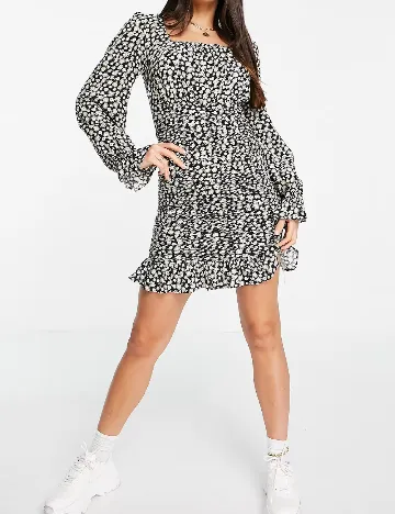 Rochie scurta Y.A.S, floral print