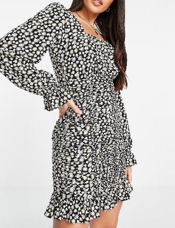 Rochie scurta Y.A.S, floral print