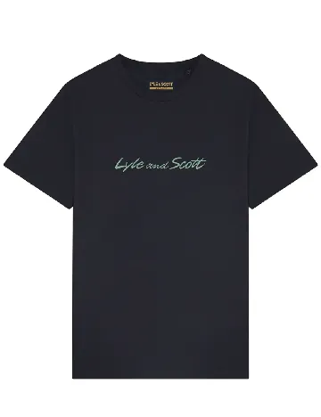 Tricou Lyle&Scott, bleumarin