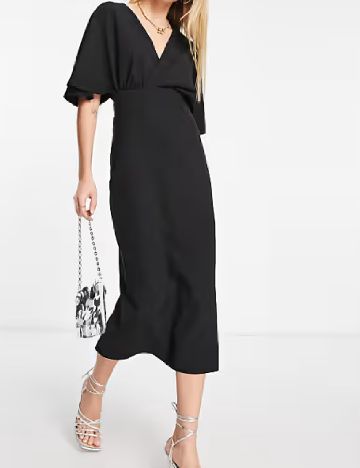 Rochie medie ASOS, negru