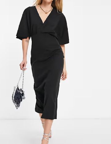 Rochie medie ASOS, negru