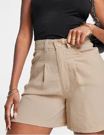 Pantaloni scurti ASOS, crem