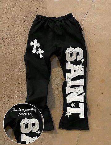 Pantaloni SHEIN, negru