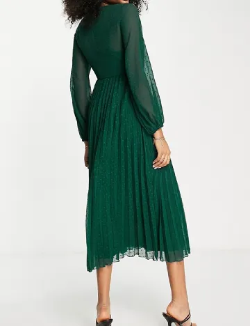 Rochie medie ASOS, verde